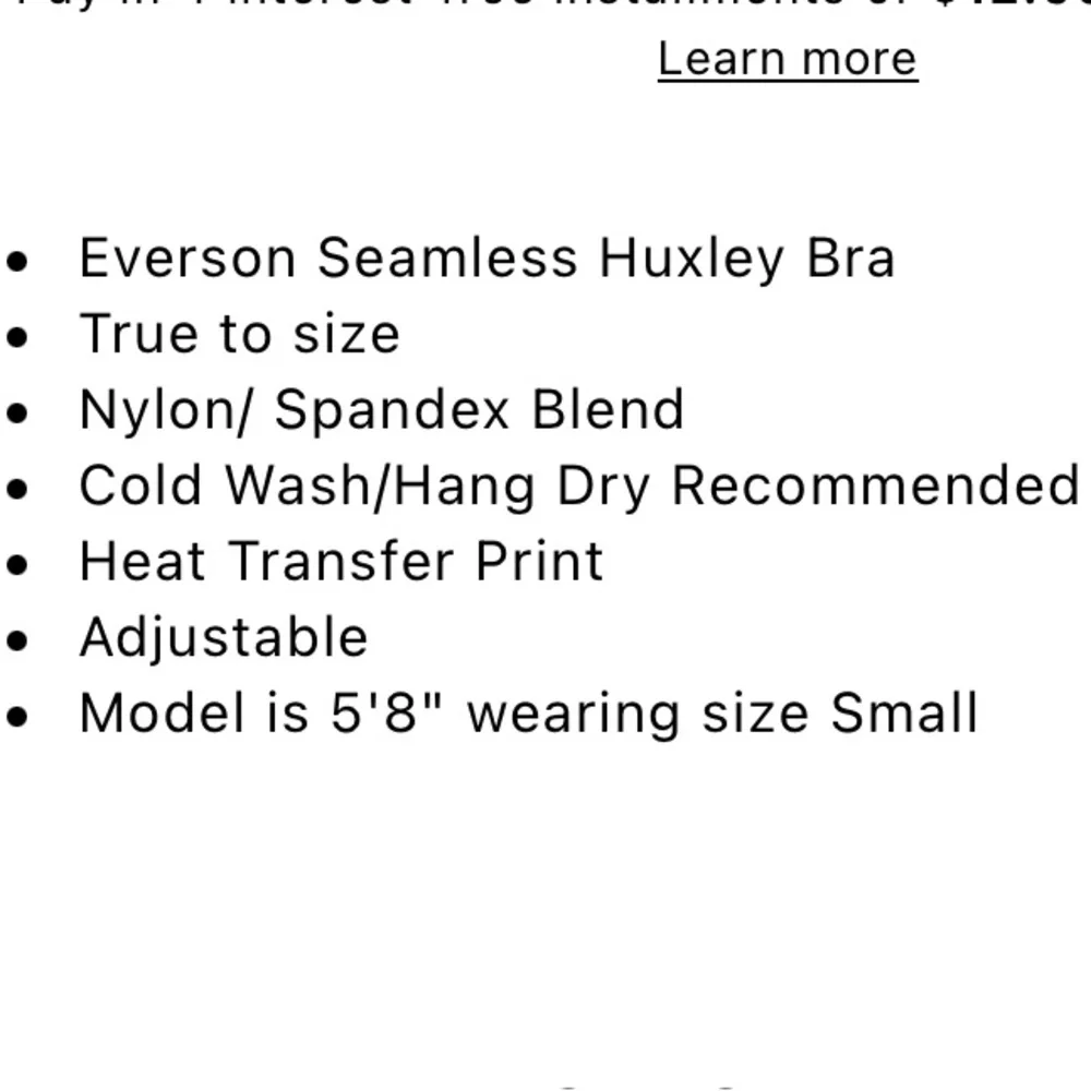 Darc Sport seamless sports bra Chopper Everson Huxley S SHE - Picture 11 of 13